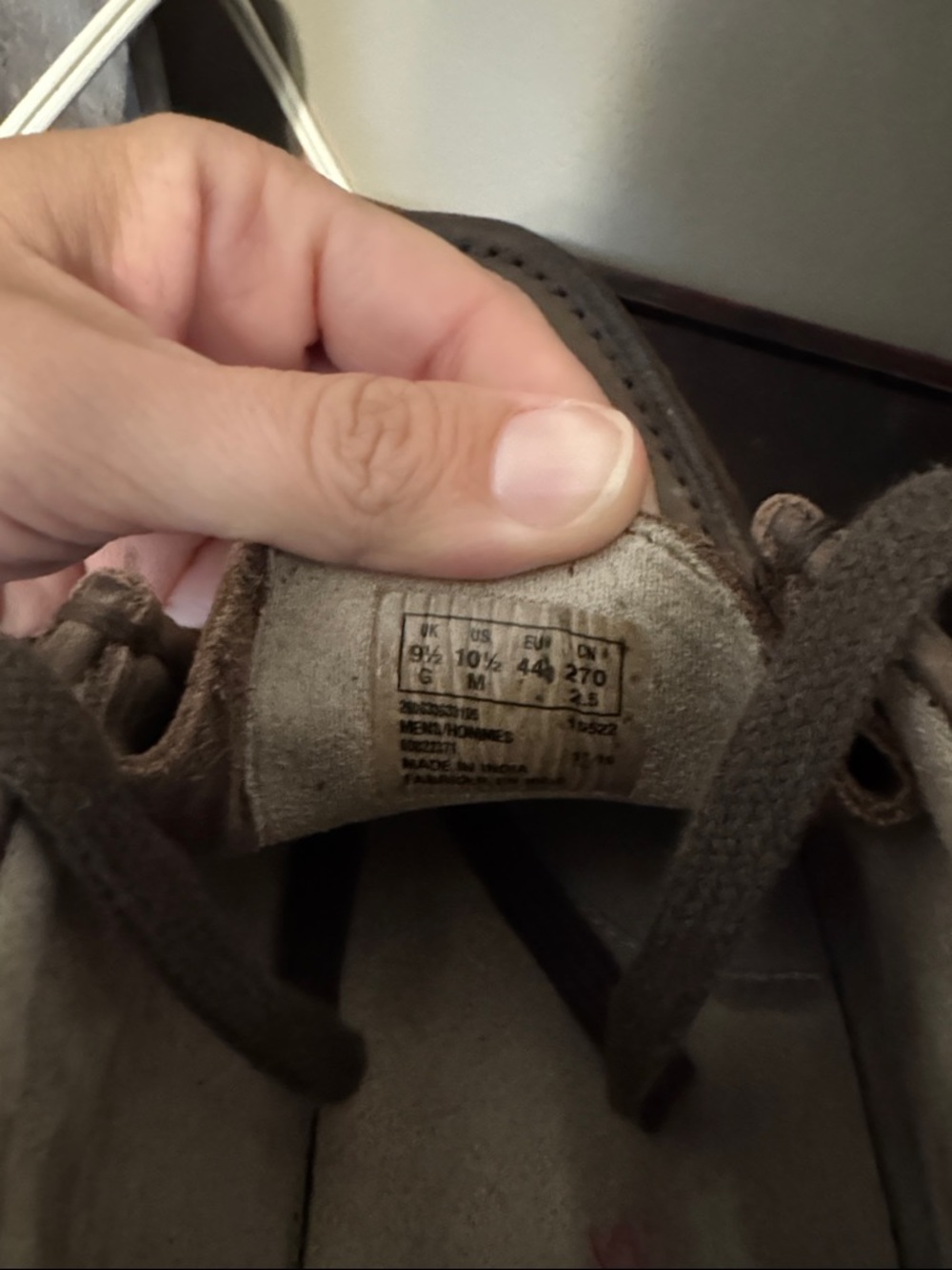 Clarks Originals Wallabee Boots Brown Leather Crepe Sole  Men’s Size 10.5 - Picture 5 of 9